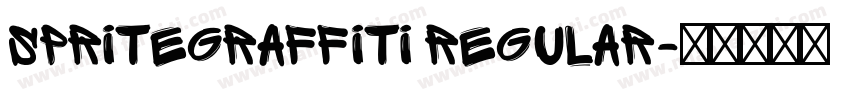 SpriteGraffiti Regular字体转换